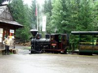 Slovensko - skanzen a lesní úvraťová železnice Vychylovka 