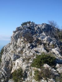 Chorvatsko, Gradac - novoroční výstup na Rilić