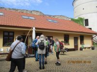Slovensko - obec Modra a hrad Červený Kameň