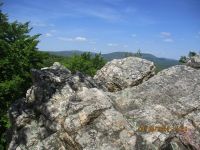 Slovensko - obec Modra a hrad Červený Kameň